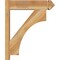 Ekena Millwork Westlake Rough Sawn Arts and Crafts Outlooker, Western Red Cedar, 6"W x 22"D x 26"H OUT06X22X26WTL03RWR - alternate 4